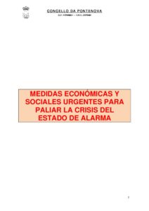 MEDIDAS URGENTES EXTRAORDINARIAS PARA HACER FRENTE AL IMPACTO ECONÓMICO Y SOCIAL DEL COVID-19